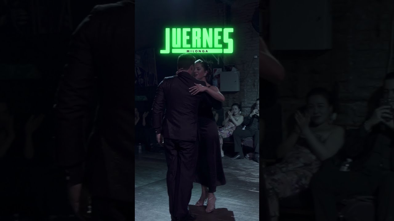 VANESA VILLALBA Y FACUNDO PIÑERO EN JUERNES MILONGA