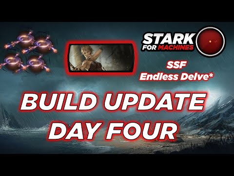 Endless Delve Eye of Winter Deadeye Miner Build for Path of Exile UPDATE DAY FOUR
