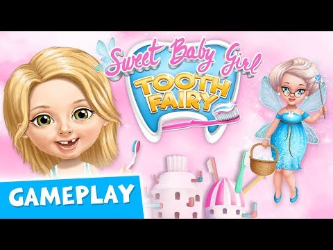 Fun Teeth Care Game for Kids Sweet Baby Girl Tooth Fairy Gameplay | TutoTOONS