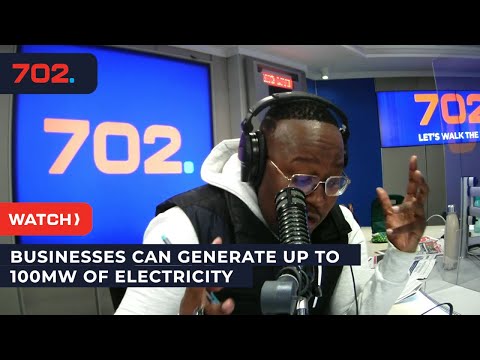 Businesses can generate up to 100MW of electricity