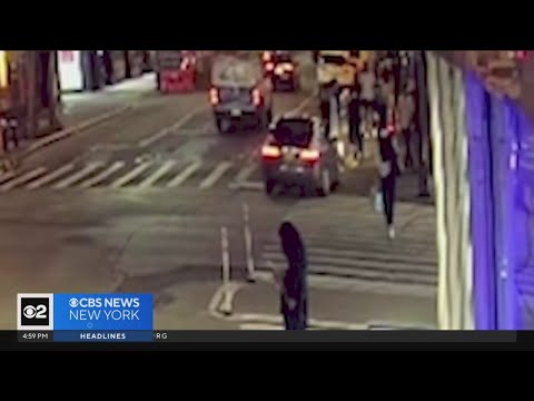 Video shows moment driver plowed into pedestrians in Midtown