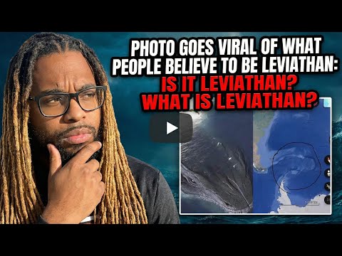 VIRAL PHOTO HAS PEOPLE FREAKING OUT: COULD IT BE LEVIATHAN? WHAT IS LEVIATHAN? LETS TALK ABOUT IT!