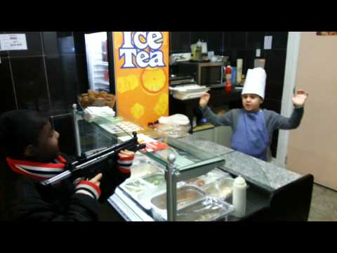 Overval in hot falafel reclame