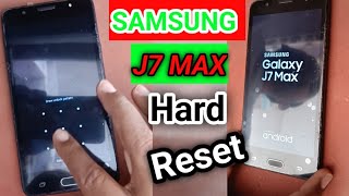 Samsung J7 Max (SM - G615FU/DS) Hard Reset || J7 Max Pattern Unlock Easy Trick || Frp Bypass 2023