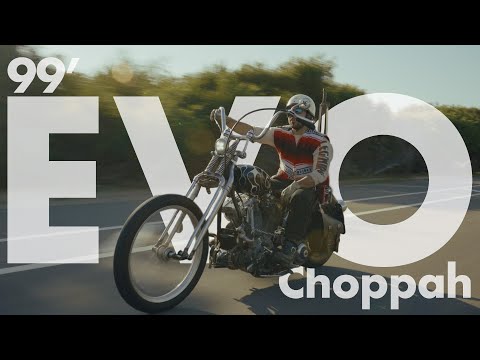 99' Harley Davidson EVO Chopper | Interview + RAW Exhaust Sound