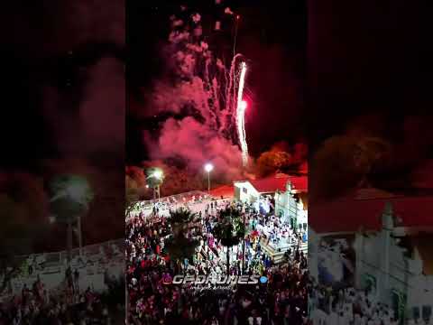 A Queima de fogos em Gilbués Pi no 15 de agosto nos festejos