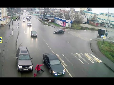 Авария с пешеходом в Серпухове