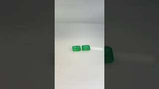 Esmeralda Retangular 7x5mm - Vídeo