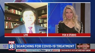 Fox 8's Stefani Schaefer gets a re-cap of COVID-19 research happening at the Cleveland Clinic
