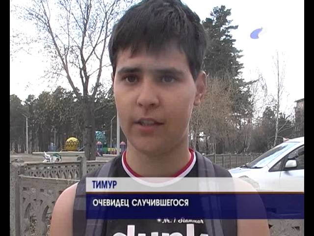 Батут, сорванный ветром, накрыл ребенка