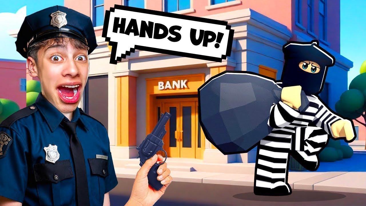 Epic Adventures As A ROBLOX COP! | Royalty Gaming