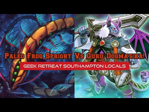 Yugioh Card Clash! Paleo Frog Spright Vs Guru Dogmatika! August 2022!