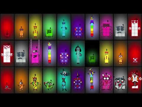 Guess the Hidden Pattern in Three Numberblocks Band Reimagined 1-10!