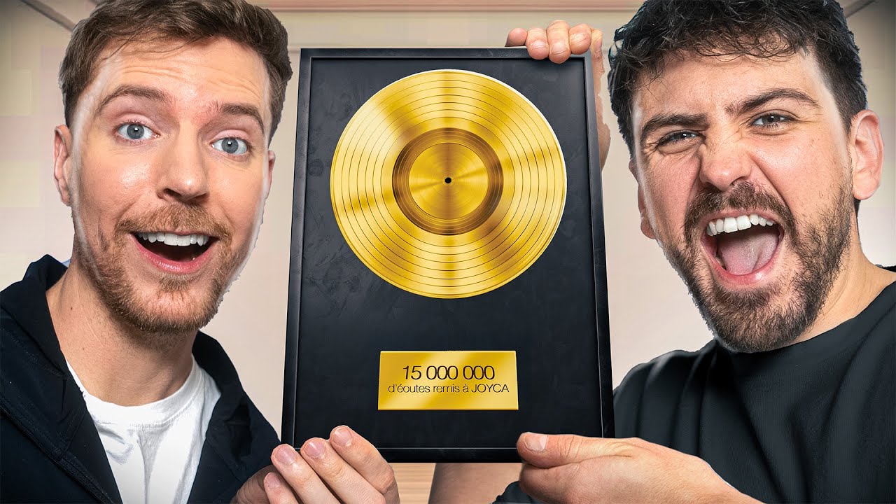 Getting a Gold Record With MrBeast !
