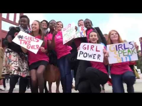International Day of the Girl Flash Mob Under the Chair