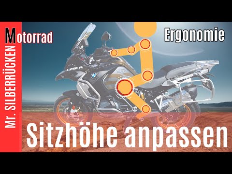 die richtige Fahrersitzhöhe ,Möglichkeiten der Anpassung