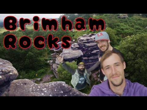 Exploring Brimham Rocks