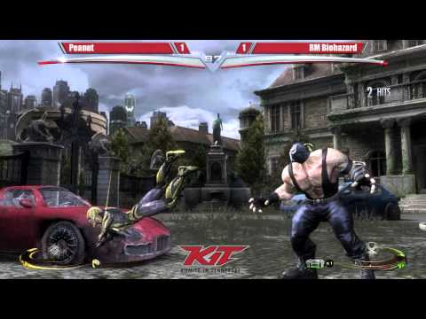 Injustice @ KIT15 - Peanut (Sinestro) vs RM Biohazard (Bane) [720p/60fps]