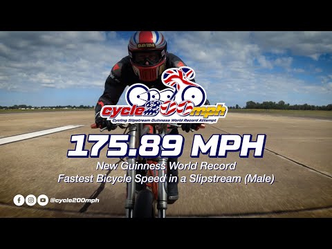 175.89mph on a Bicycle – Neil ‘Soupy’ Campbell’s Record-Breaking Run in the USA