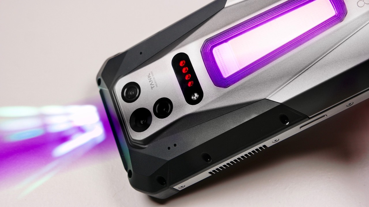 China inventa un smartphone con el Proyector Láser MÁS POTENTE DEL MUNDO!!! – 8849 TANK 5
