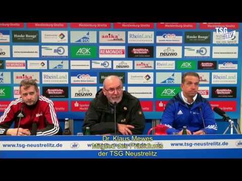 Die Tore & Pressekonferenz nach dem Pokalhalbfinale TSG Neustrelitz - Greifswalder SV 04