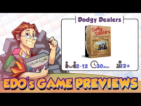 Edo's Dodgy Dealers Card Game Review (KS Preview)