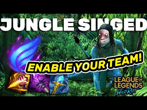 WHY JUNGLE SINGED BRINGS MASSIVE VALUE WITH THIS BUILD | New Rune Update | PATCH 3.0b Wild Rift
