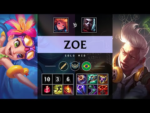 Zoe Mid vs Ekko - BR Challenger Patch 25.09
