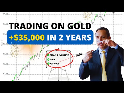 Trading on Gold: +$35,000 Profit in 2 Years with These Strategies! (Mean Reverting + Bias)