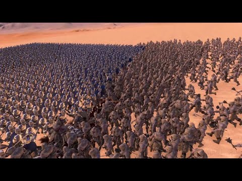 5000 Wildman's vs 3500 Heavy Knight's | Ultimate Epic Battle Simulator |