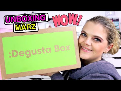 WOOOW! 😍 DEGUSTA BOX MÄRZ 2022 UNBOXING