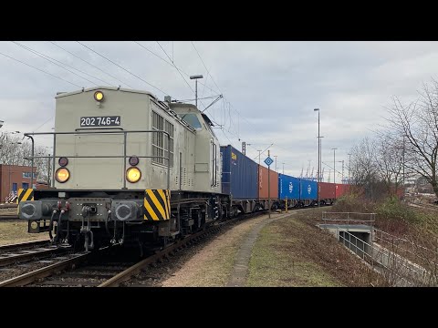 Führerstandsmitfahrt: Überfahrt über die neue Kattwykbrücke [Hausbruch-Hohe Schaar]
