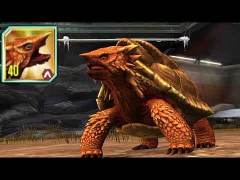 NEW MEIOLANIA VIP UNLOCKED MAX LEVEL 40 FIRST LOOK PVP BATTLES|| Jurassic World The Game