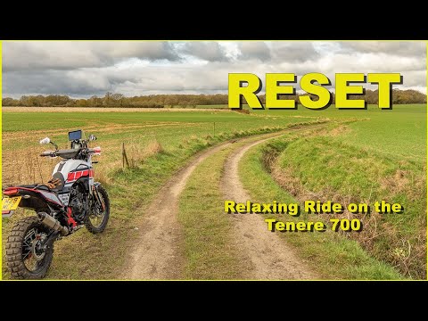 Reset - Nice relaxing ride, discovering new lanes on the Tenere 700