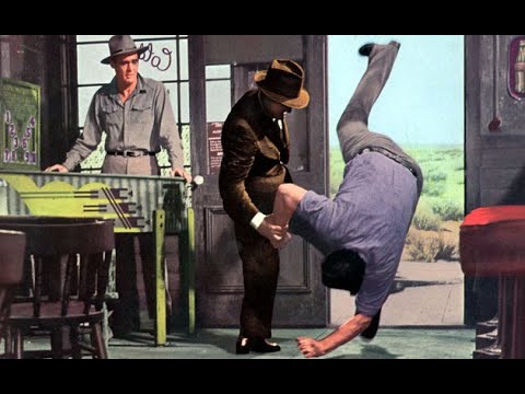 Bad Day At Black Rock - One Armed Man Cafe Fight Scene