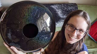 Video thumbnail for Unboxing the Idiopan Dominus Tunable Steel Tongue Drum by Musical Molly Khan
