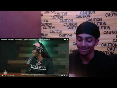 Thizzler Bar Wars Cypher Ep.2|| Damn Homie - Verde Babii, SSRICHH33, Tooda Osama & D'Barbie REACTION