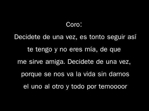 Decídete - Eddie santiago - Salsa Baul