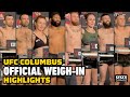 UFC Columbus Official Weigh-In Highlights - MMA Fighting