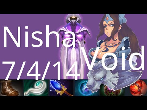 Nisha Void Spirit vs Necrophos - oops - Secret vs [A] g2 - EPIC League dota2