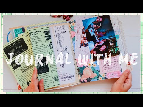 junk journal with me  process video ideas tips
