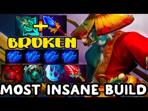 MOST INSANE BUILD [ Phantom Lancer ] CRAZY TEAM FIGHT - DOTA 2 GAMEPLAY
