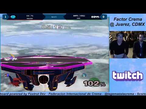 LG Yu vs SHFFL EX ~ OVA XI: Factor Crema Grand Finals ~ Smash Melee SSBM Tournament