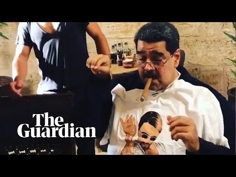 Venezuelan president feasts at 'Salt Bae' restaurant while country goes hungry
