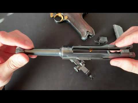 P08 Luger (S/42) zerlegen / zusammenbauen