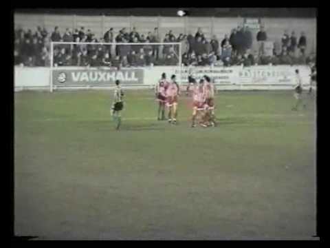 Bromsgrove Rovers 2-0 Kettering Town - Spalding Cup SF 1L - March 19th 1996 (First Half)