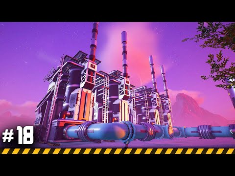 MOTORS & OIL! - Let's Play SATISFACTORY Update 7 - Ep.18