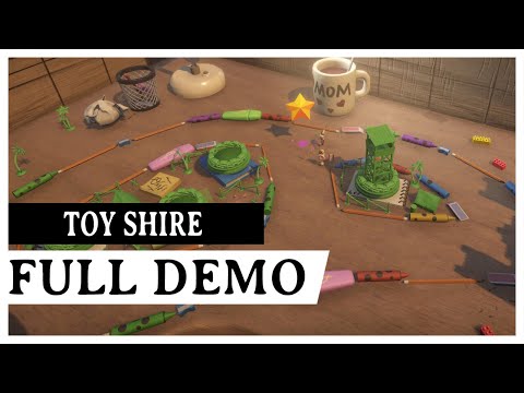 Green Army Men Tower Defense | Toy Shire - Full Demo | Walkthrough [No Commentary]