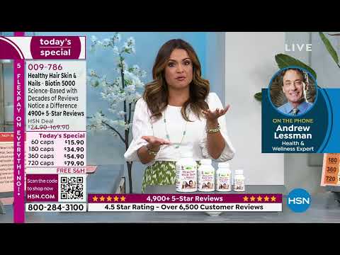 HSN | Andrew Lessman Your Vitamins Celebration 07.23.2023 - 05 PM