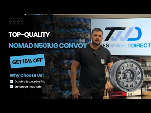 Диски Nomad Convoy N501UG Utility Gray | 17x8.5 | 6x139.7 | Полные характеристики